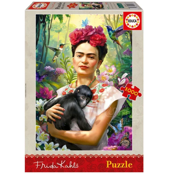Educa - The Garden of Life, Frida Kahlo 1000 Piece Puzzle - Image 2