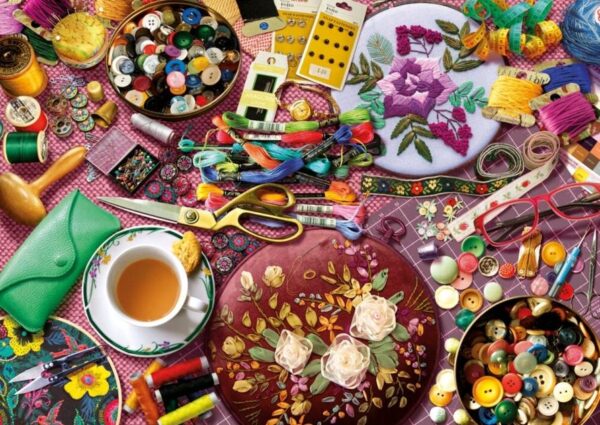 Educa - The Sewing Table 2000 Piece Puzzle