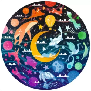Ravensburger - Circle of Colors Dreams 500 Piece Round Puzzle
