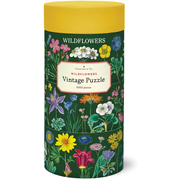 Cavallini & Co - Vintage Wildflowers 2 1000 Piece Puzzle