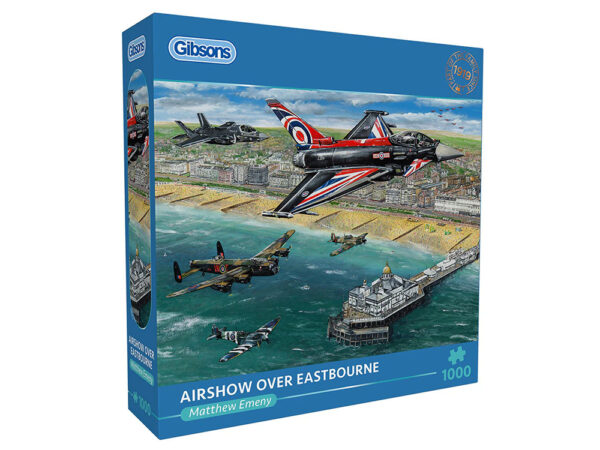 Gibsons - Airshow over Eastbourne 1000 Piece Puzzle - Image 2