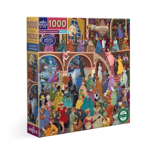 eeBoo - Alchemists Masquerade 1000 Piece Puzzle - Image 2