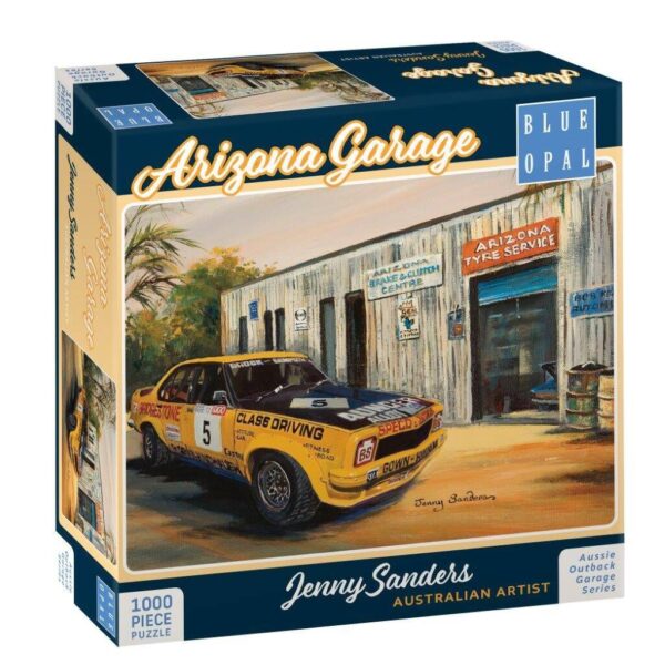 Blue Opal - Arizona Garage 1000 Piece Puzzle - Image 2