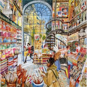 eeBoo - Artist Provisions 1000 Piece Puzzle