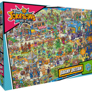 Gibsons - Barmy Britain 1000 Piece Puzzle