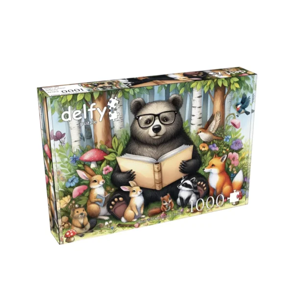 Delfy - Bear's Storytime Circle 1000 Piece Puzzle - Image 2