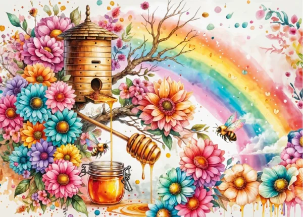 Delfy - Beehive of Harmony 1000 Piece Puzzle