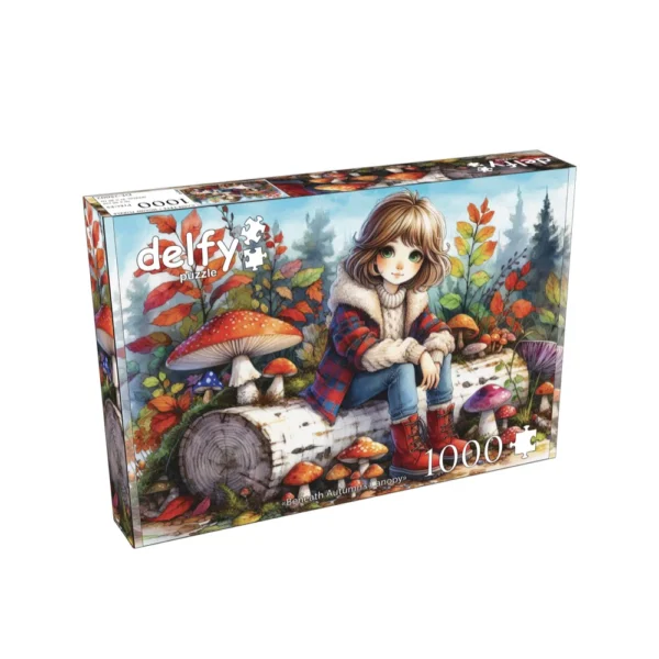 Delfy - Beneath Autumn's Canopy 1000 Piece Puzzle - Image 2