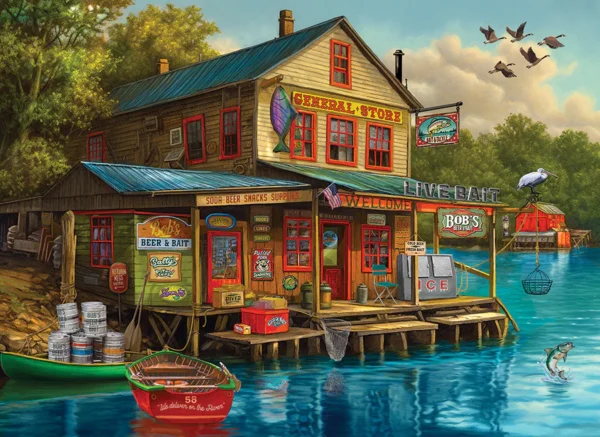 Cobble Hill - Bob's Beer & Bait 1000 Piece Puzzle
