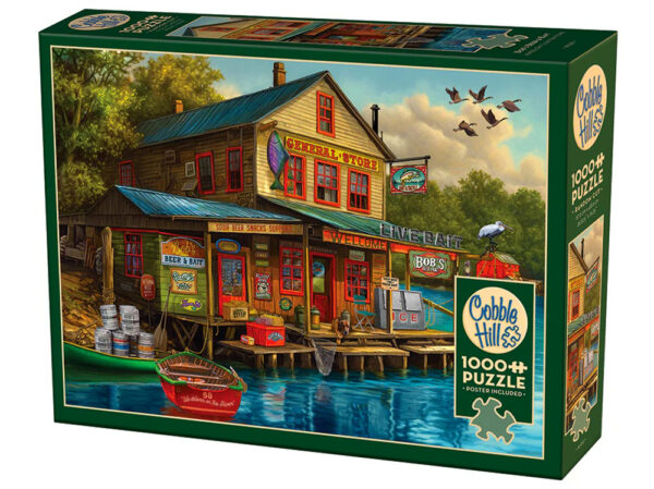 Cobble Hill - Bob's Beer & Bait 1000 Piece Puzzle - Image 2