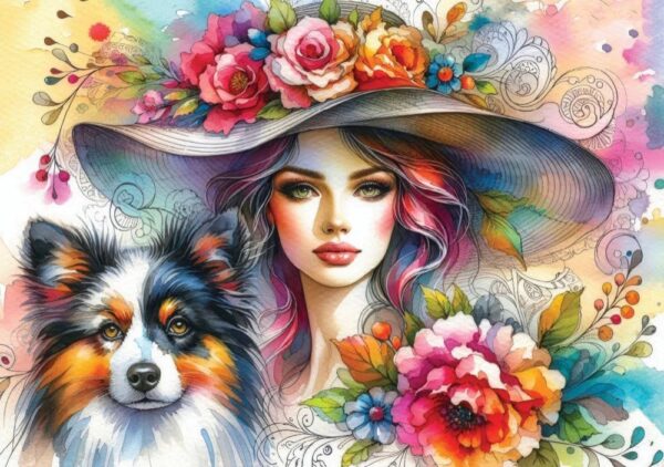 Delfy - Chic & Charming 1000 Piece Puzzle
