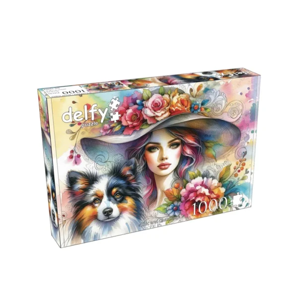 Delfy - Chic & Charming 1000 Piece Puzzle - Image 2