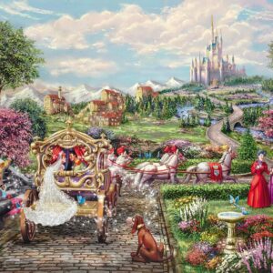 Harlington - Cinderella Happily Ever After 1000 Piece Puzzle