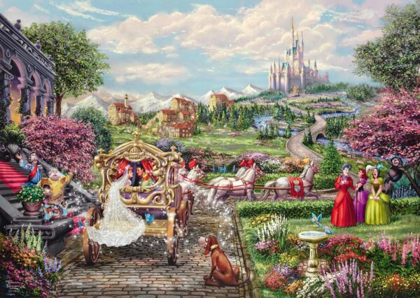Harlington - Cinderella Happily Ever After 1000 Piece Puzzle