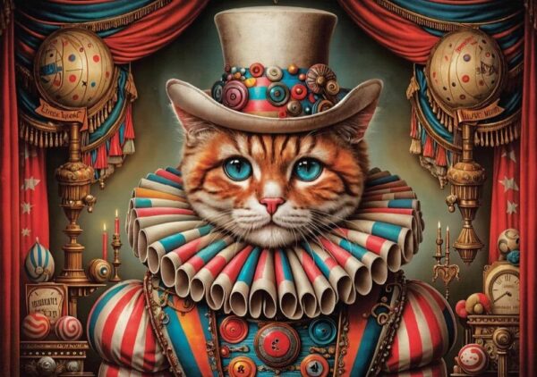 Delfy - Circus Purrformer 1000 Piece Puzzle
