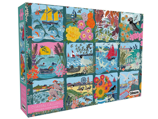 Gibsons - Coastal Calling 1000 Piece Puzzle **DAMAGED BOX** - Image 2