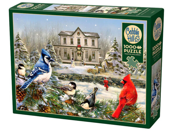 Cobble Hill - Country House Birds 1000 Piece Puzzle - Image 2