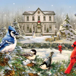 Cobble Hill - Country House Birds 1000 Piece Puzzle