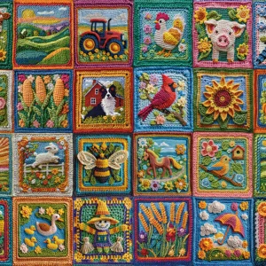 Cobble Hill - Country Life Crochet 1000 Piece Puzzle