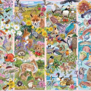 Gibsons - Curious Creatures 500 Piece Puzzle