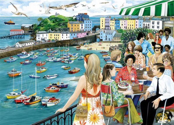 Gibsons - Dining at Tenby 1000 Piece Puzzle