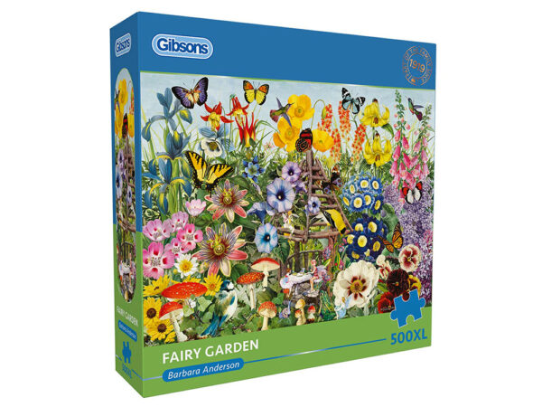Gibsons - Fairy Garden 500 XL Piece Puzzle **DAMAGED BOX** - Image 2