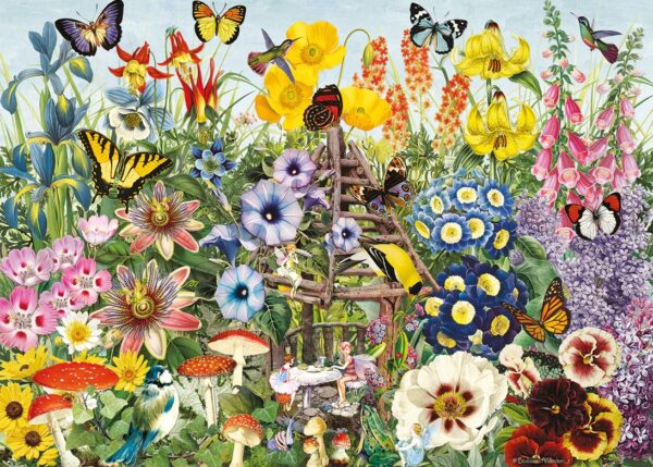 Gibsons - Fairy Garden 500 XL Piece Puzzle **DAMAGED BOX**