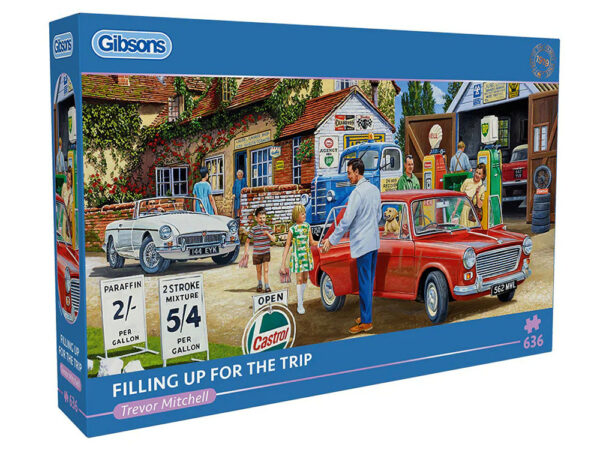 Gibsons - Filling up for the Trip 636 Piece Puzzle - Image 2