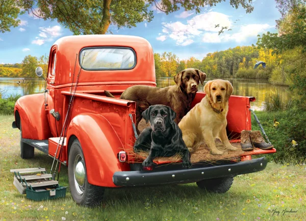 Cobble Hill - Fishing Friends 1000 Piece Puzzle