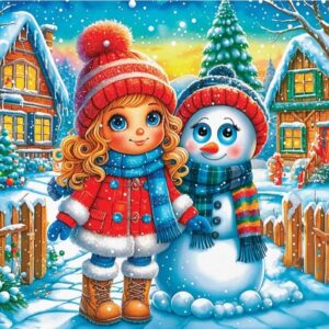 Delfy - Frosty Friends Forever 1000 Piece Puzzle