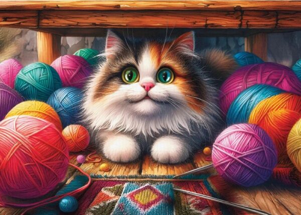 Delfy - Fuzz Among Threads 1000 Piece Puzzle