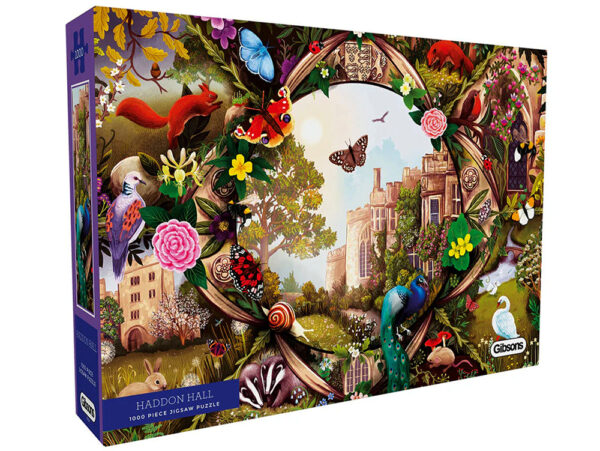 Gibsons - Haddon Hall 1000 Piece Puzzle - Image 2