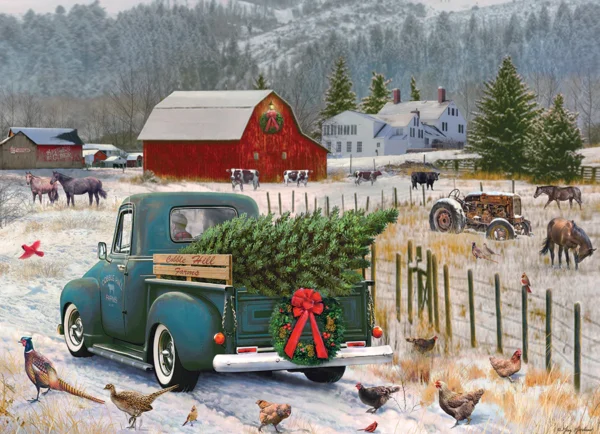 Cobble Hill - Home for Christmas 1000 Piece Puzzle