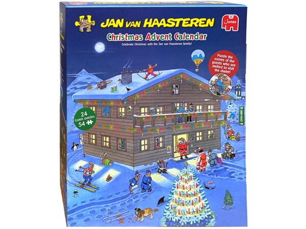 Jumbo - Jan Van Haasteren 2025 Christmas Advent Calendar 24 x 54 Piece Puzzles