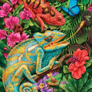 Cobble Hill - Karma Chameleon 1000 Piece Puzzle