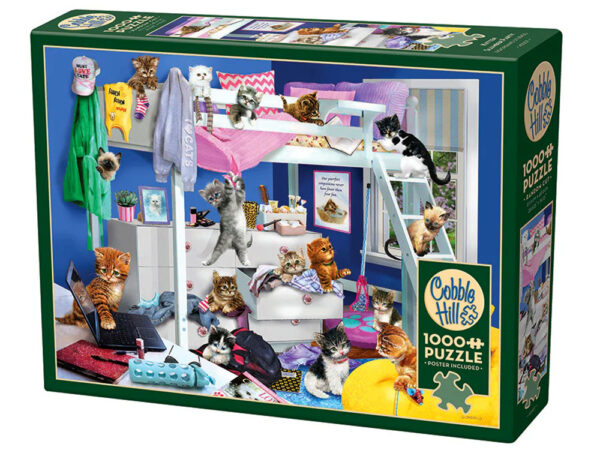 Cobble Hill - Kitten Slumber Party 1000 Piece Puzzle - Image 2