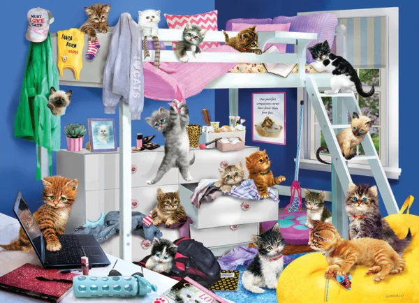 Cobble Hill - Kitten Slumber Party 1000 Piece Puzzle