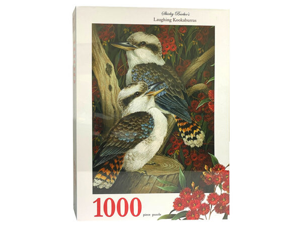 Shirley Barber - Laughing Kookaburras 1000 Piece Puzzle - Image 2