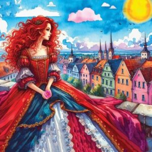 Delfy - Looking Beyond Roofs 1000 Piece Puzzle