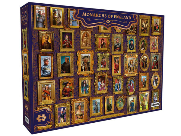 Gibsons - Monarchs of England 1000 Piece Puzzle - Image 2