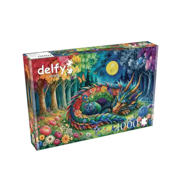 Delfy - Moonlit Dragon 1000 Piece Puzzle - Image 2