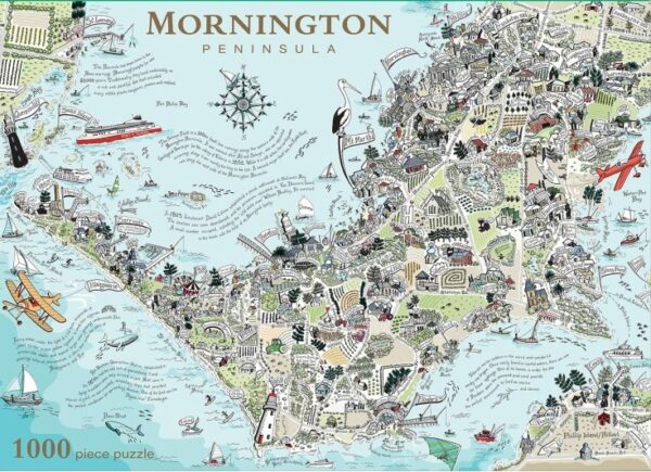 Brolly Books - Mornington Peninsula 1000 Piece Puzzle