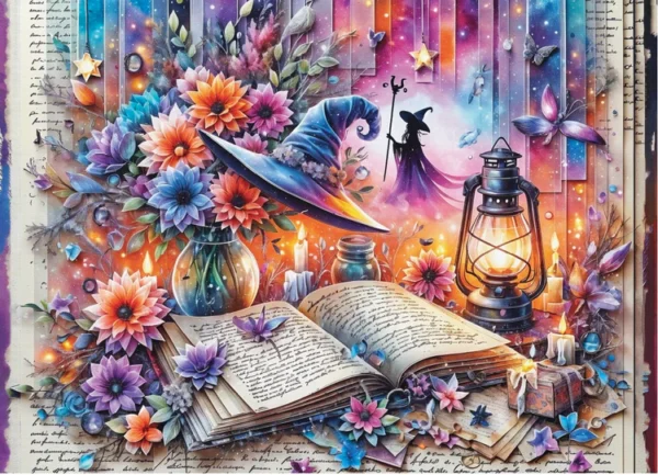 Delfy - Mystic Spellbook 1000 Piece Puzzle