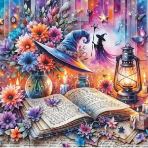 Delfy - Mystic Spellbook 1000 Piece Puzzle