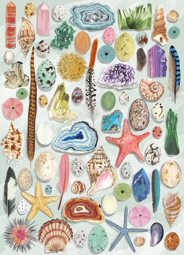 Gibsons - Art File - Natural Curiosities 1000 Piece Puzzle
