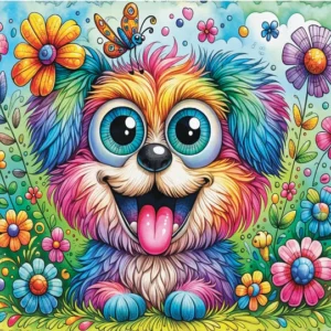 Delfy Paw-sitive Vibes 1000 Piece Puzzle