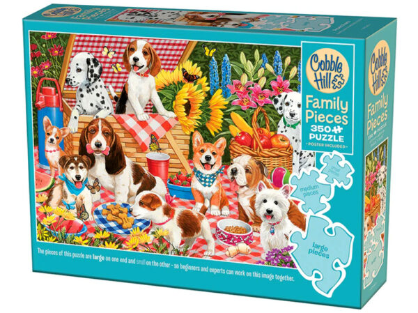 Cobble Hill - Picnic Party 350 Piece Family Puzzle - Image 2