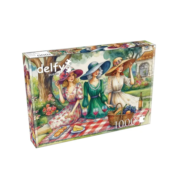 Delfy - Picnic in Time 1000 Piece Puzzle - Image 2