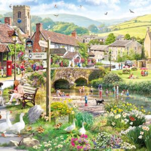 Gibsons - Puddle Ducks and Paddling 500 Piece Puzzle