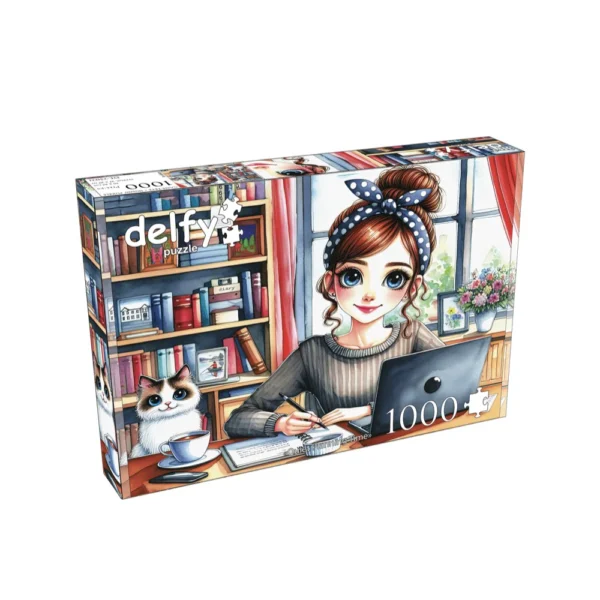 Delfy - Quiet Planning Time 1000 Piece Puzzle - Image 2